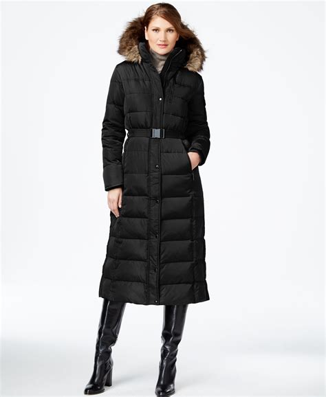 michael kors coat long|Michael Kors long coats women.